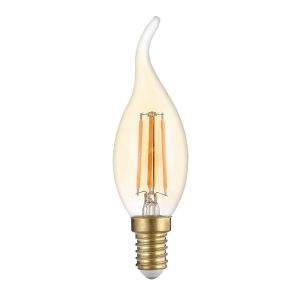LED Крушка Е14 T35 4W 400LM 2500K  ЗЛАТИСТ ЕФЕКТ SKU 1491 OPTONICA