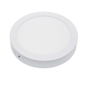 LED ПАНЕЛ ЗА ВЪНШЕН МОНТАЖ 12W КРЪГЪЛ  2800K SKU 2406 OPTONICA