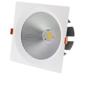LED луна за вграждане COB 30W КВАДРАТНА 4500K SKU 3235 OPTONICA