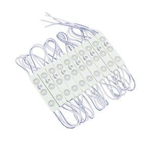 LED МОДУЛ С ЛУПА 3 2835 160 градуса DC 12V 0.72W 58 по 12mm IP65 7000K SKU 4511 OPTONICA