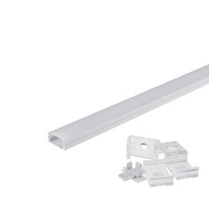 АЛУМИНИЕВ ПРОФИЛ ЗА LED ЛЕНТА 6 mm L=2m SKU 5191 OPTONICA