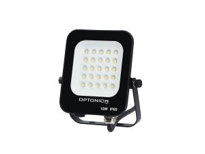 LED прожектор черен 10W 900LM  90 градуса IP65 2700K SKU 5723 OPTONICA