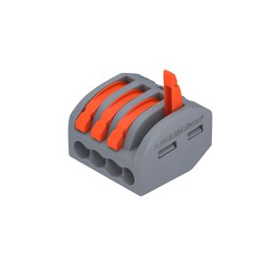 Клема LEVER 450V-32A 18 12AWG 4 по 0.08-2.5mm2 SKU 6503 OPTONICA