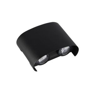 Аплик за стена LED 4W IP65 340LM Черна 3000K - алуминиев SKU 7407 OPTONICA
