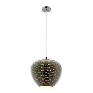 3D ПЕНДЕЛ СТЪКЛО - CHROME SEAGULL D290xH250mm SKU 9024 OPTONICA