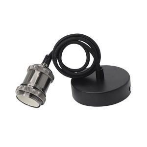 РЕТРО ПЕНДЕЛ LIGHT HOLDER 1M E27 ПЕРЛЕНО ЧЕРНО SKU 9046 OPTONICA