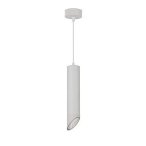 Пендел БЯЛО АЛУМИНИЕВО TЯЛО С БЯЛ РЕФЛЕКТОР GU10 6X30CM SKU 9055 OPTONICA