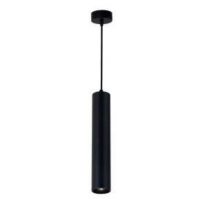 Пендел ЧЕРНО АЛУМИНИЕВО TЯЛО С ЧЕРЕН РЕФЛЕКТОР GU10 6X50CM SKU 9058 OPTONICA