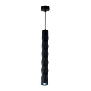 Пендел ЧЕРНО АЛУМИНИЕВО ТЯЛО GU10 5.5X30CM SKU 9067 OPTONICA