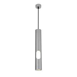 Пендел СРЕБРИСТО АЛУМИНИЕВО TЯЛО GU10 6X40CM SKU 9080 OPTONICA