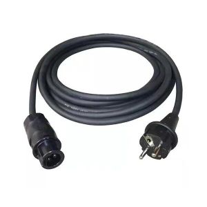 Кабел за микро инвертор AC 5M H07RN-F 3G по 1.5MM2 с BC01 MALE конектор AND SCHUKO PLUG SKU 9432 OPTONICA