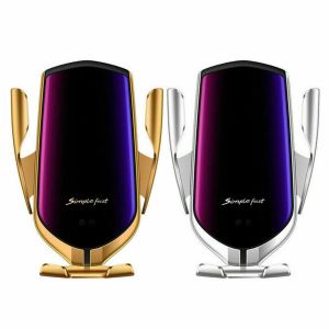 безжично зарядно за кола златно 10W SKU 9506 OPTONICA
