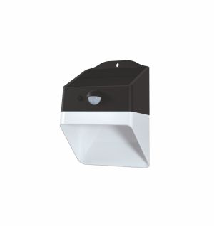 Solar LED Wall Lamp "AMBIENT" 2W 220lm 4000K 4.44Wh Black OMU Lighting 