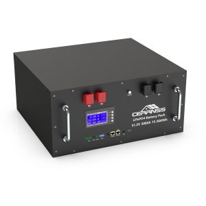 15.36kWh 51.2V 300Ah LiFePO4 CERRNSS SOLAR BATTERY
