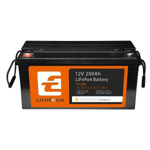2 x 12V 200Ah LiFePO4 Батерия с Bluetooth Lithtech
