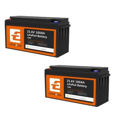 2 x 24V 100Ah LiFePO4 Батерия с Bluetooth Lithtech